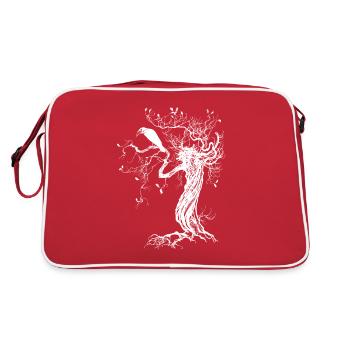 Raven Horror Plague - Retro Bag - red/white - Back
