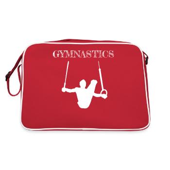 Gymnastics Gymnastics Artistic Gymnastics - Retro Bag - red/white - Back