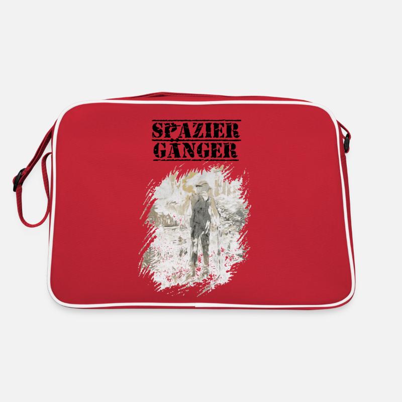 Spaziergänger Retro Tasche