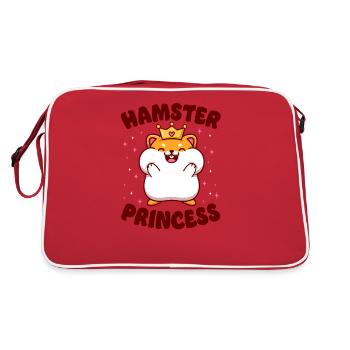 Hamster Hamster Princess - Retro Bag - red/white - Back
