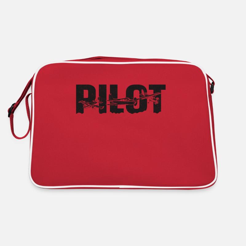 Pilote d’avion Vintage Pilot Sac Retro