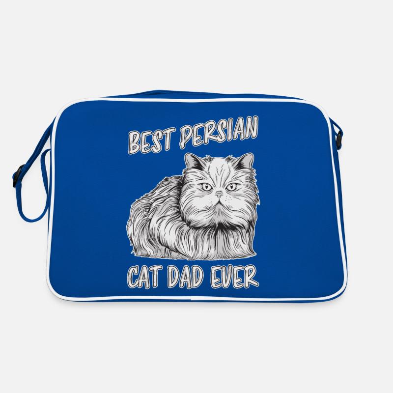 Chat persan Disant Chat Papa Chat Persan Cadeau Sac Retro