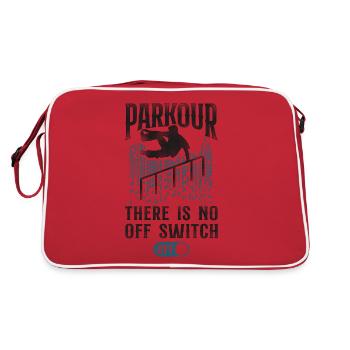 Parkour Free Running Traceur - Retro Bag - red/white - Back