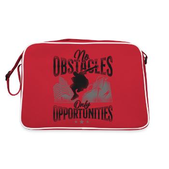 Parkour Free Running Traceur - Retro Tasche - Rot/Weiß - Hinten