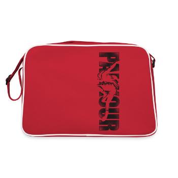 Parkour Free Running Traceur - Retro Bag - red/white - Back