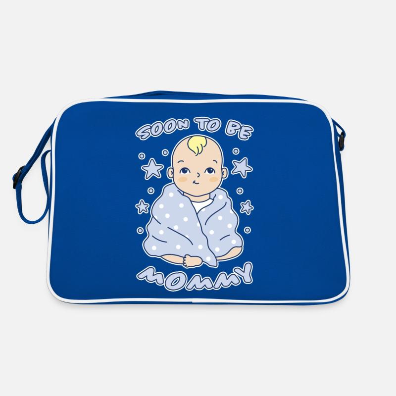 Bébé Maman Mère Grossesse Dire Cadeau Sac Retro