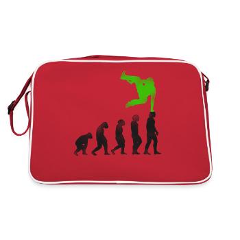 Parkour Free Running Traceur - Retro Bag - red/white - Back
