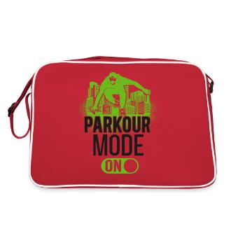 Parkour Free Running Traceur - Retro Bag - red/white - Back