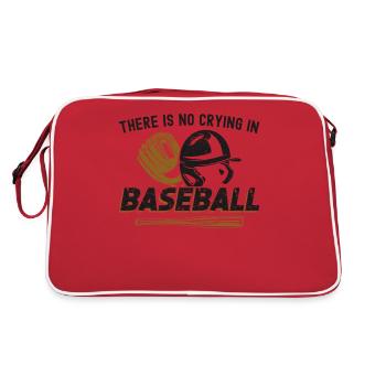 Fan de baseball vintage Il n’y a pas - Sac Retro - rouge/blanc - Dos