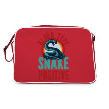 Serpent Serpent De Type Sanguin Serpent - Sac Retro - rouge/blanc - Dos