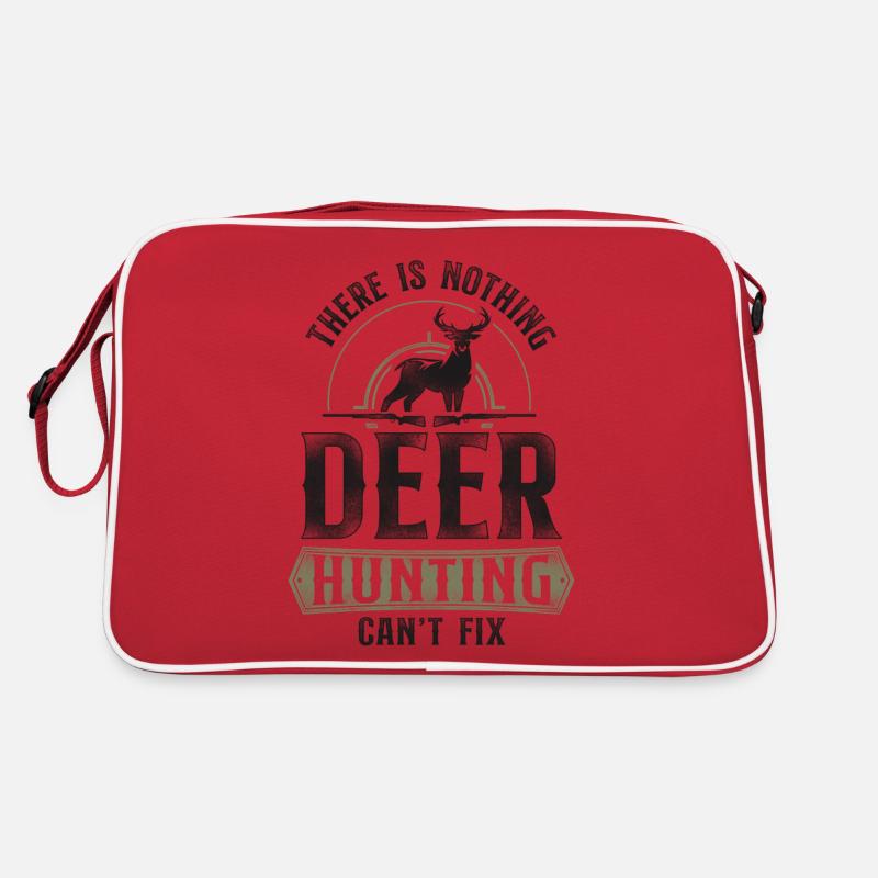 Buck Deer Hunting Hunter Vintage Sac Retro