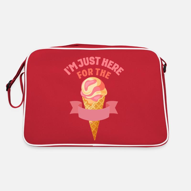 Cornet de crème glacée pour lequel je suis juste là Sac Retro