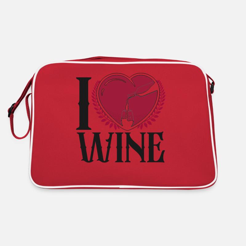 Sommelier Wine Drinking Tasting Retro Bag