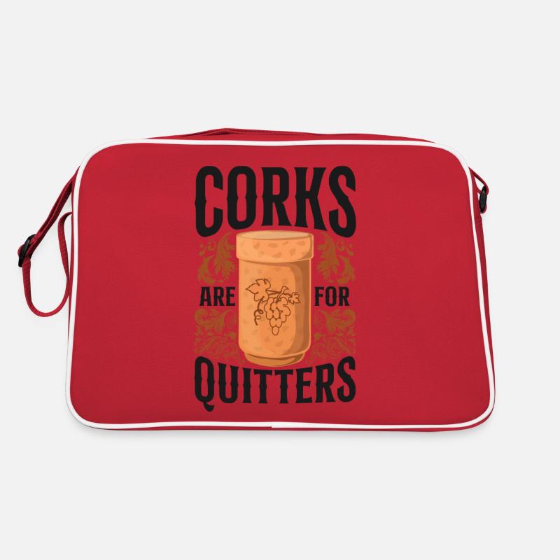 Sommelier Wine Drinking Tasting Retro Bag