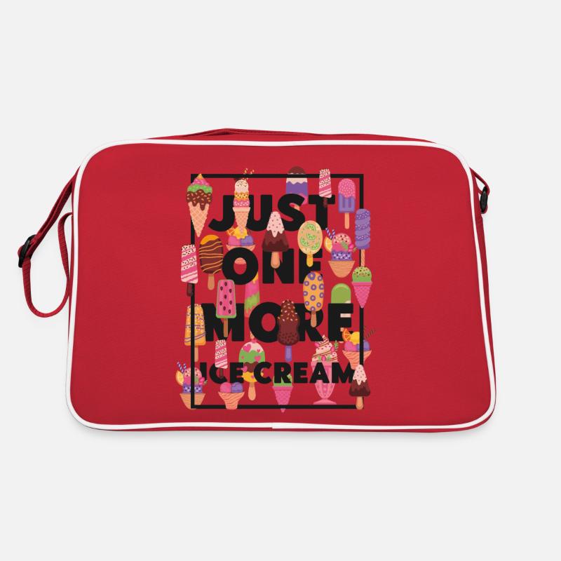 Ice Cream Cone Popsicle Just One Retro Tasche