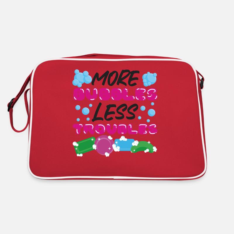 Soap Making Crafting More Bubbles Retro Tasche