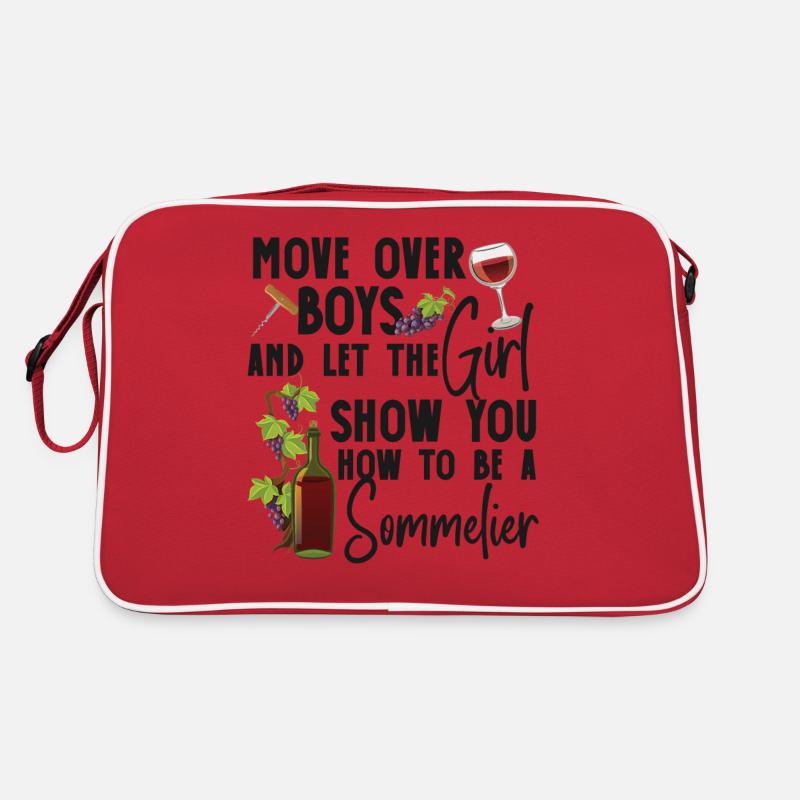 Dégustation de vin de sommelier Sac Retro