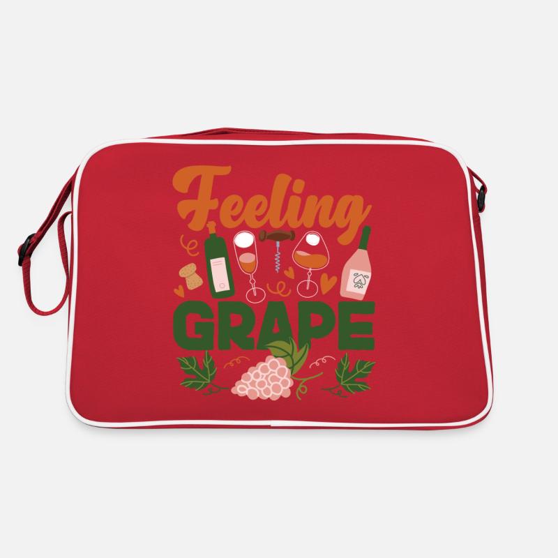 Sommelier Wine Drinking Tasting Retro Tasche