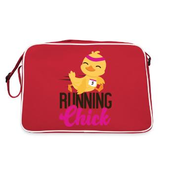Running Runner Half Marathon - Retro Bag - red/white - Back