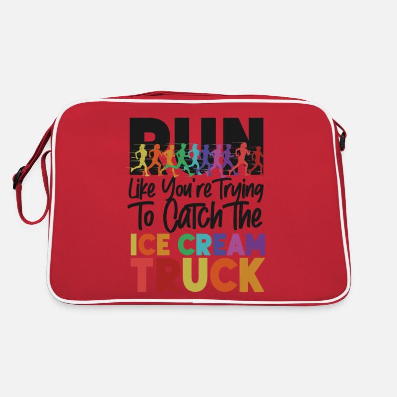 Running Runner Half Marathon Retro Tasche