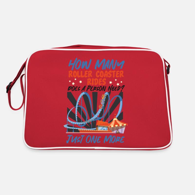 Roller Coaster How Many Roller Retro Bag