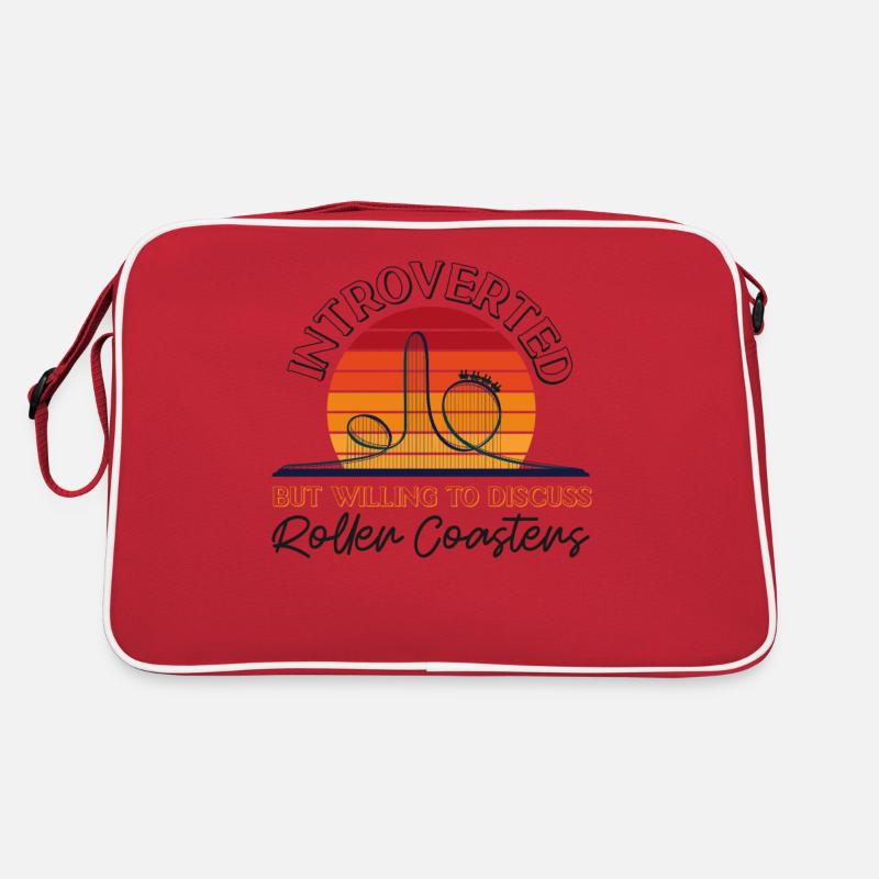 Roller Coaster Retro Vintage Retro Tasche