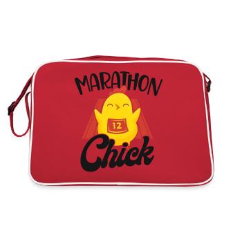 Running Runner Half Marathon - Retro Bag - red/white - Back