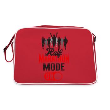 Running Runner Semi-Marathon - Sac Retro - rouge/blanc - Dos