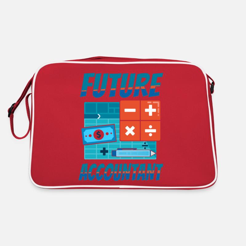 Accountant Bookkeeper Accounting Retro Bag