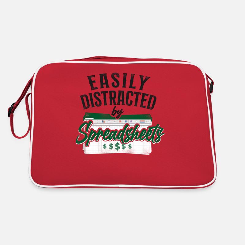 Comptable Comptable Comptable Comptabilité Sac Retro