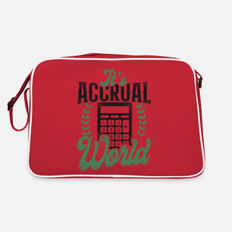 Comptable Comptable Comptable Comptabilité Sac Retro