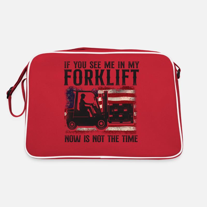 Opérateur de chariot élévateur certifié Sac Retro