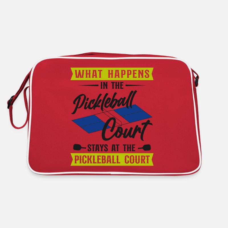 Pickleball What Happens At The Retro Tasche