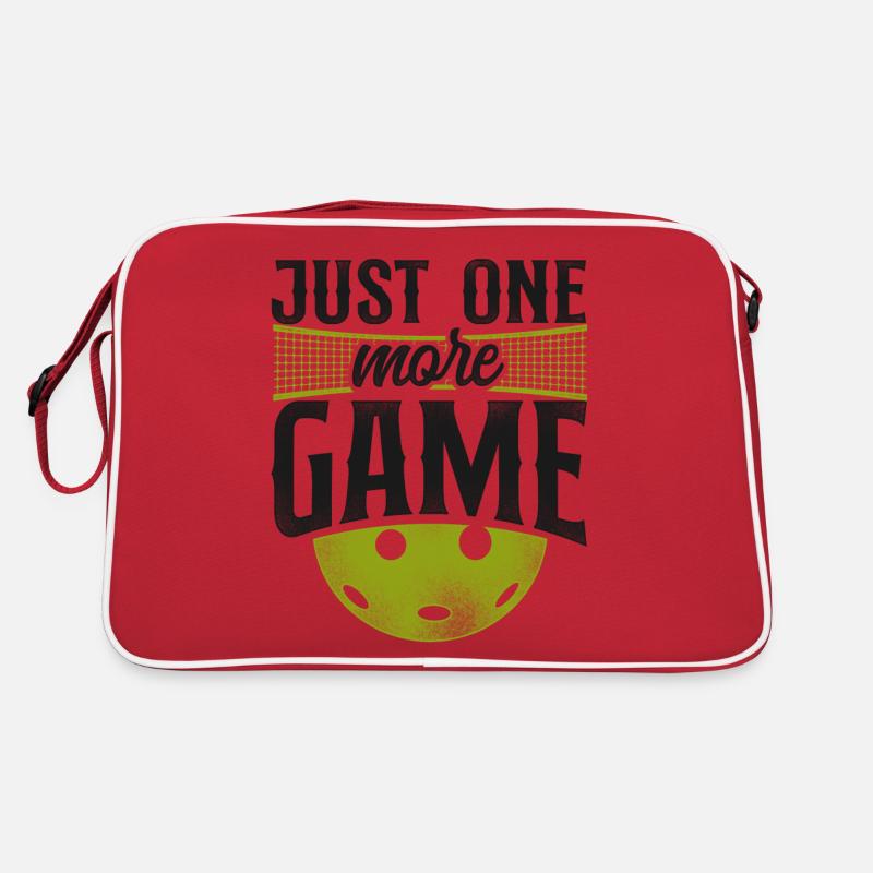 Pickleball Juste un jeu de plus Sac Retro