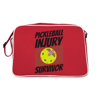 Pickleball Band-Aid Pickleball - Sac Retro - rouge/blanc - Dos