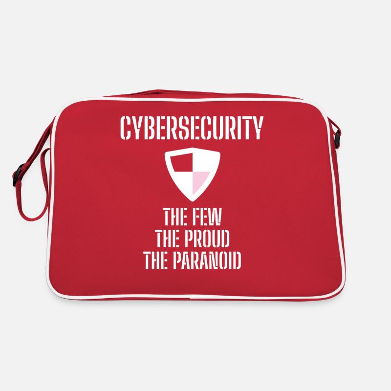 Cybersecurity - IT-Sicherheit Informatiker Retro Tasche
