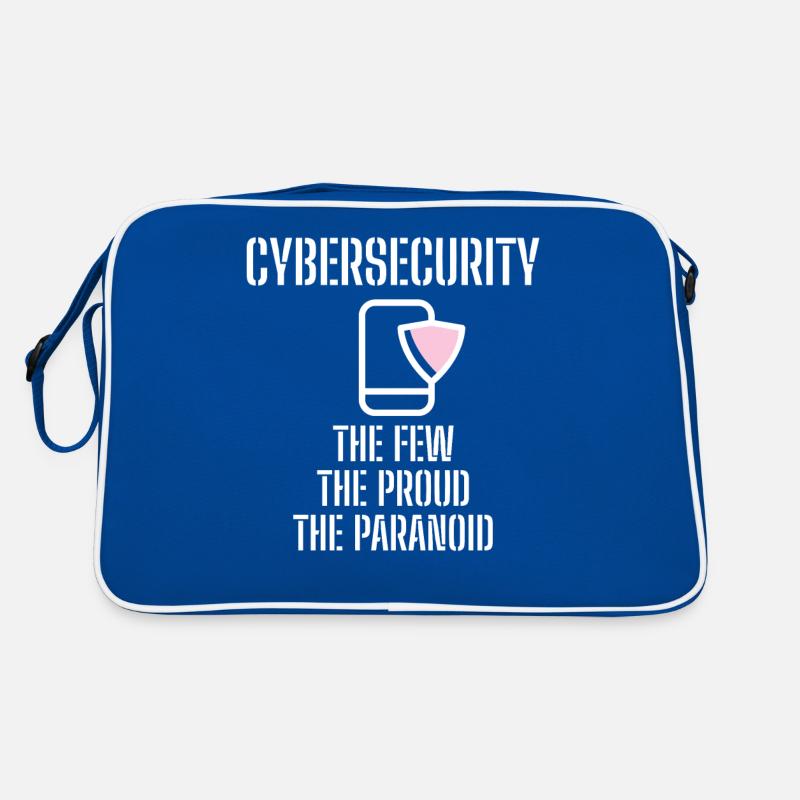 Cybersecurity - IT-Sicherheit Informatiker Retro Tasche