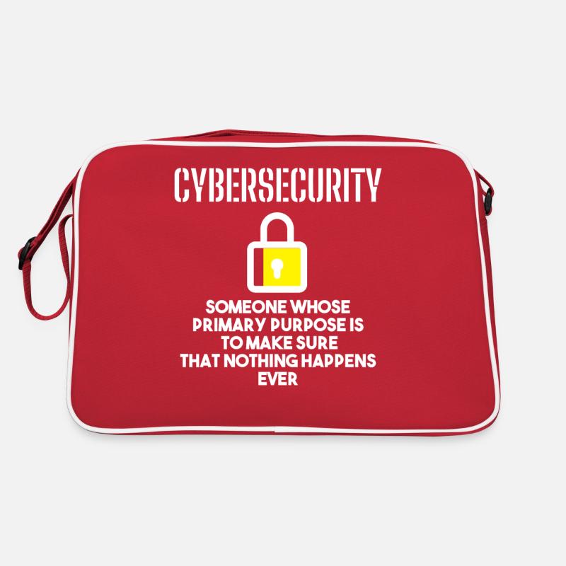 Cybersécurité - Informaticiens en sécurité des TI Sac Retro