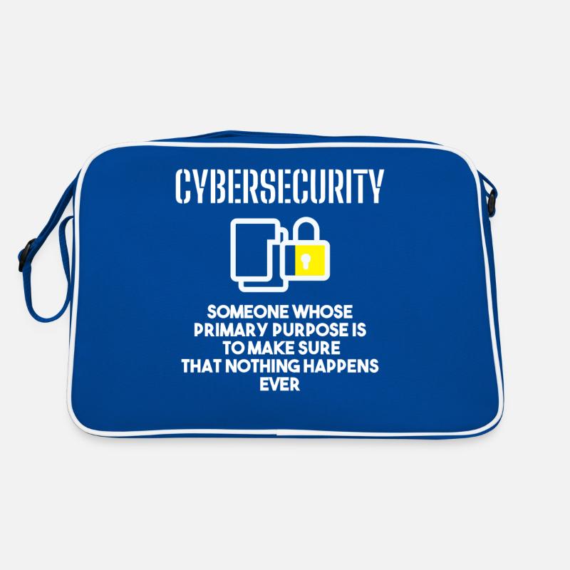 Cybersecurity - IT Security Computer Scientists Retro Bag