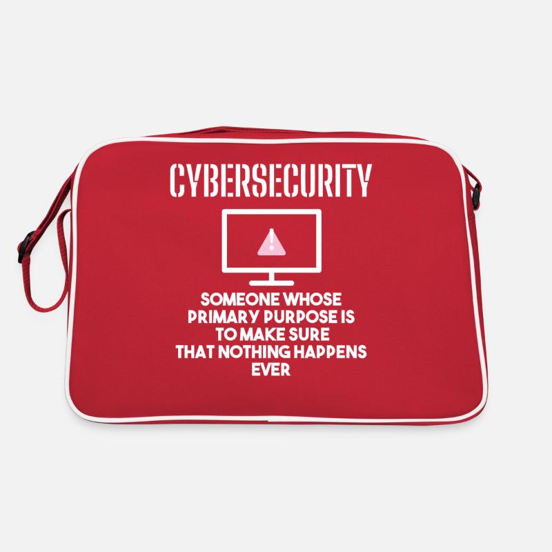 Cybersecurity - IT Security Computer Scientists Retro Bag
