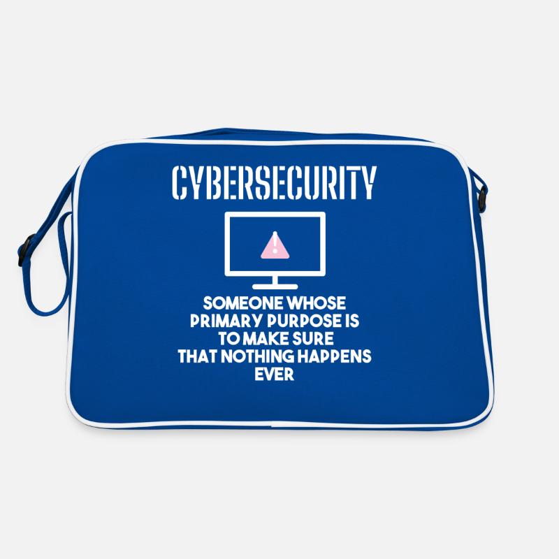 Cybersecurity - IT Security Computer Scientists Retro Bag