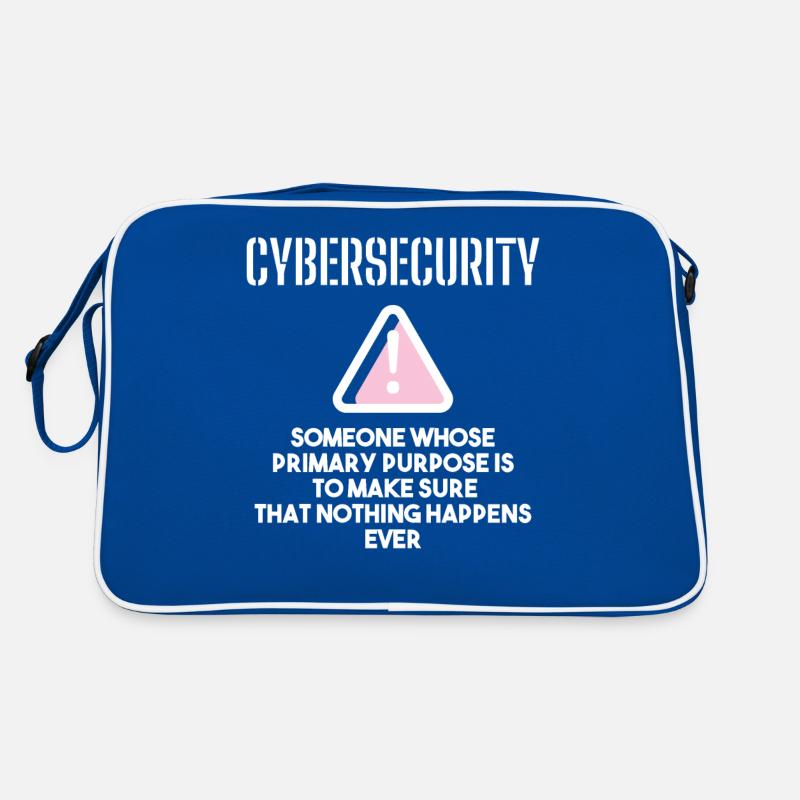 Cybersecurity - IT Security Computer Scientists Retro Bag