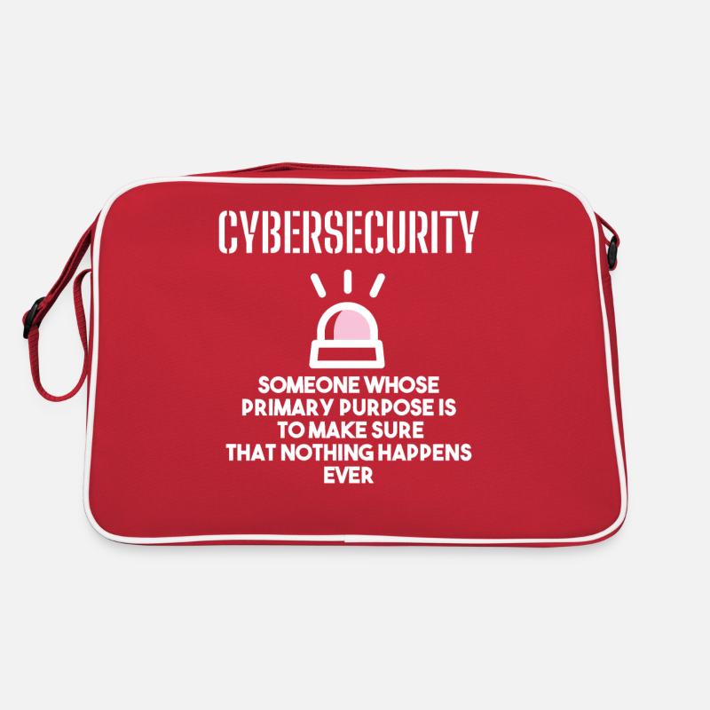 Cybersécurité - Informaticiens en sécurité des TI Sac Retro