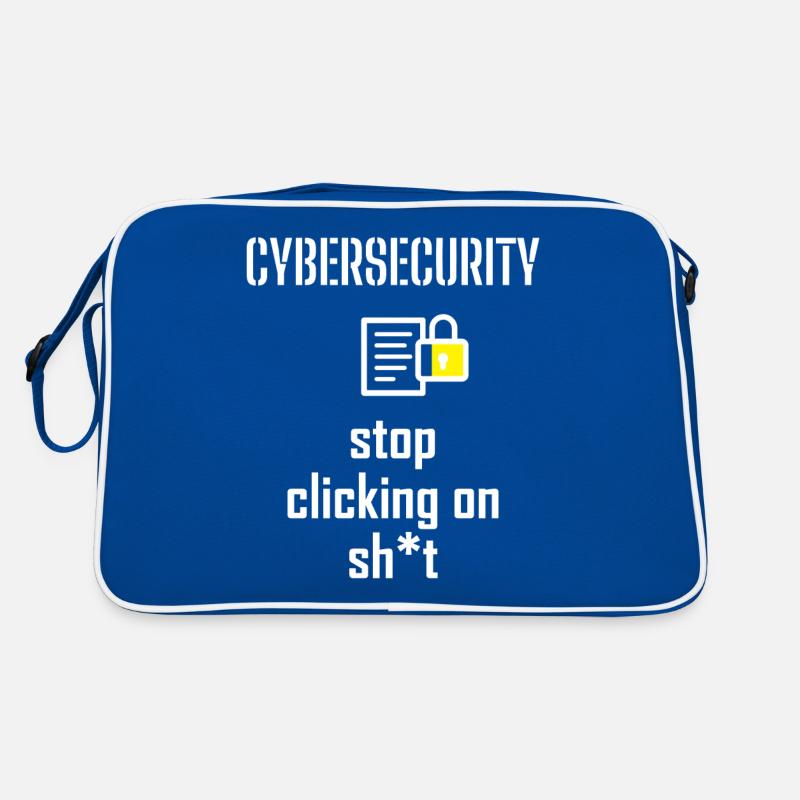 Cybersecurity - IT Security Computer Scientists Retro Bag