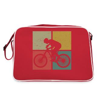 Enduro VTT VTT Équitation - Sac Retro - rouge/blanc - Dos