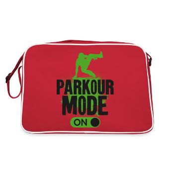 Parkour Free Running Traceur - Retro Bag - red/white - Back