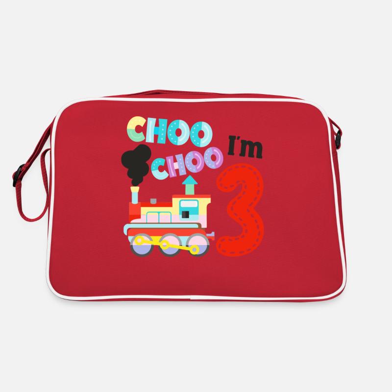 Steam Train Driver Trainspotting Retro Bag