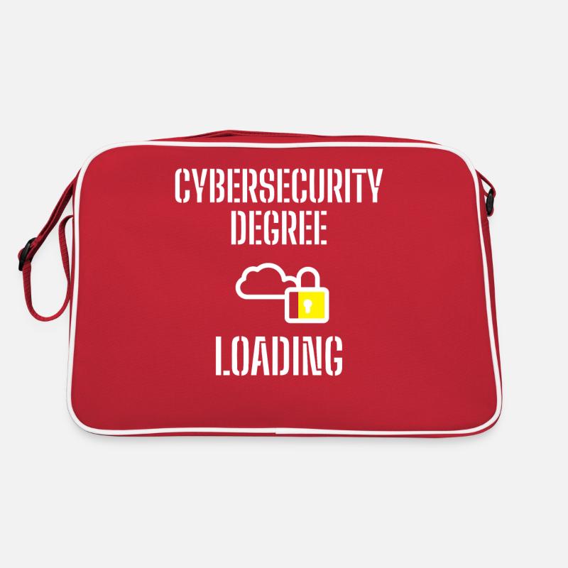 Cybersecurity - IT-Sicherheit Informatiker Retro Tasche