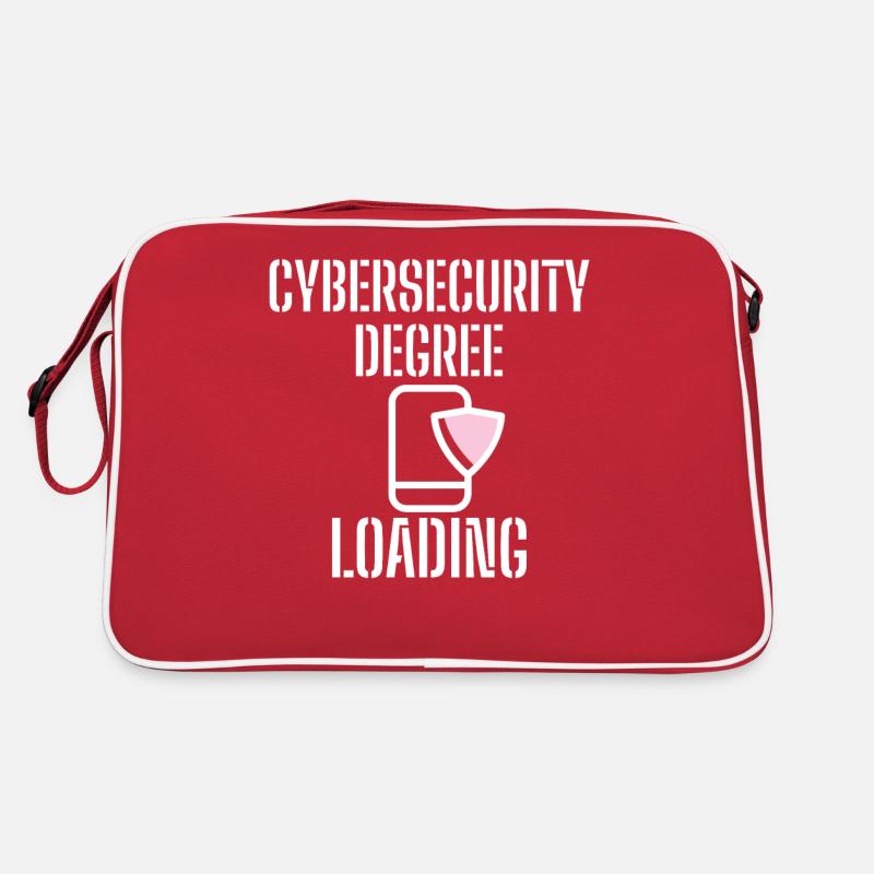 Cybersecurity - IT-Sicherheit Informatiker Retro Tasche