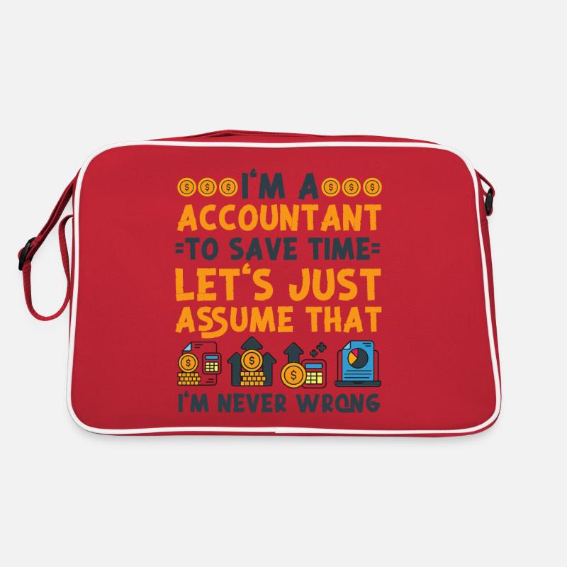 Comptable Comptable Comptable Sac Retro